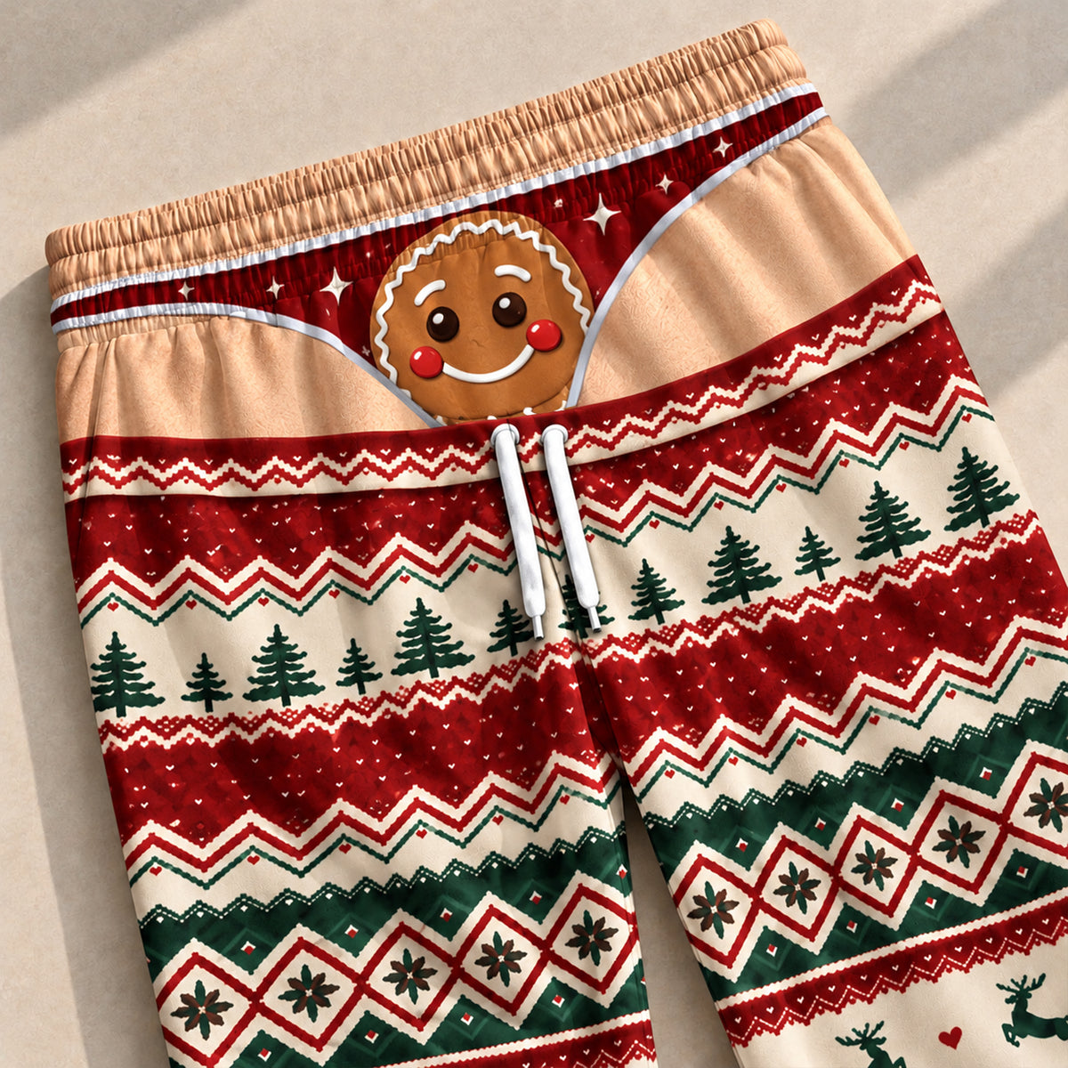 Funny Mens Pajama Pants with Red Flag Print, Custom Pajamas for Relaxing Nights, Patriotic Gag Gifts and Christmas Pajamas at Home, Pallyprints Co.