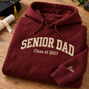 Custom Senior Family Sweatshirt Personalized Name Custom Year Graduation Class of 2027