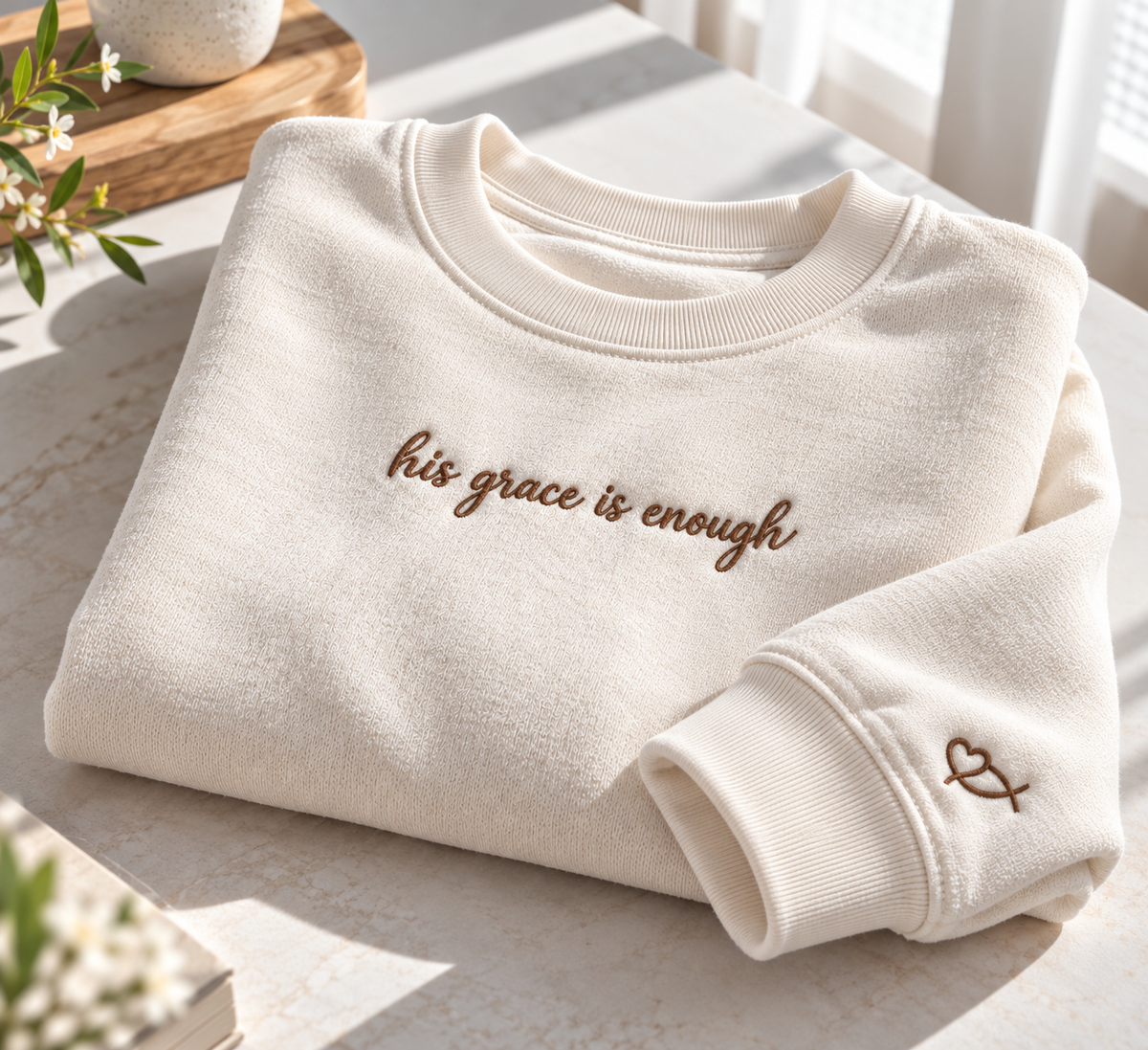 Custom Shirt Embroidered Quote Text Lettering Personal Sleeve Symbol Cotton Apparel