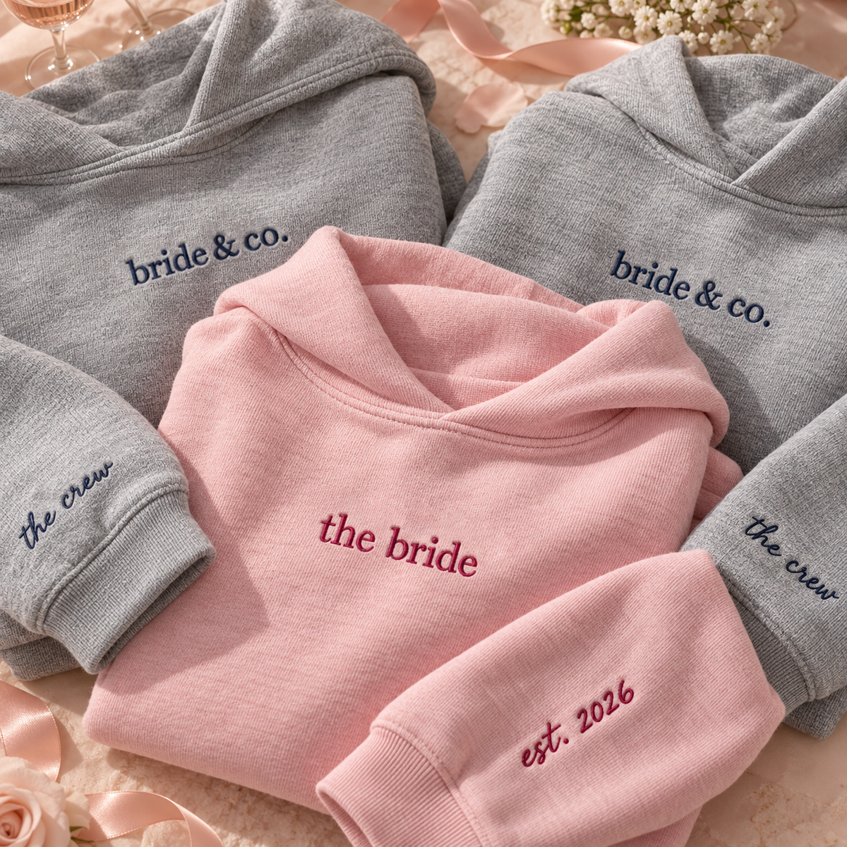 Custom Shirt Embroidered Text Logo Lettering Personal Sleeve Detail Cotton Apparel